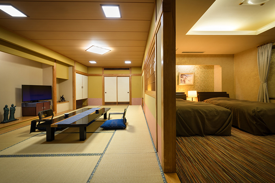 プラス洋室ベット付客室（16帖の間）